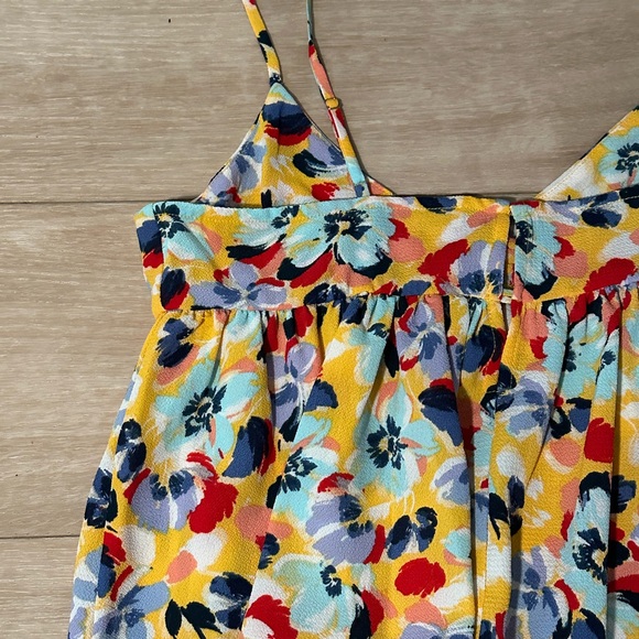 BCBG Yellow Patterned Tank Top - Picture 7 of 7